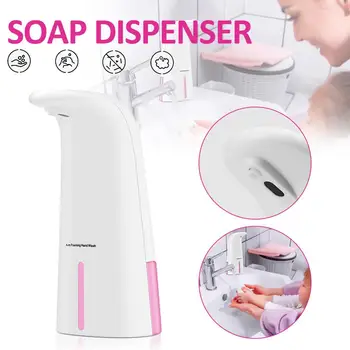 Automatic Touch Sensing Soap Liquid Machine Sensor Touchless Soap Dispenser Pink For Home Kitchen 250ML Bathroom Accessories
Automatic Touch Sensing Soap Liquid Machine Sensor Touchless Soap Dispenser Pink For Home Kitchen 250ML Bathroom Accessories