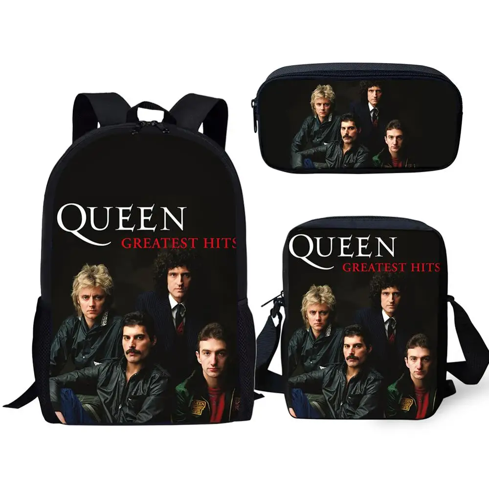 School Backpack Set/3PCS for Boy Girl Queen Band Print Orthopedic Bookbag Baby Kids Bohemian Rhapsody Notebook Satchel Daypack
School Backpack Set/3PCS for Boy Girl Queen Band Print Orthopedic Bookbag Baby Kids Bohemian Rhapsody Notebook Satchel Daypack