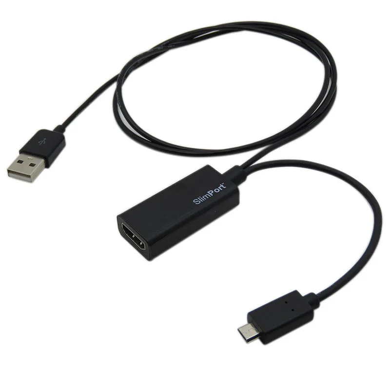 

cable adapter SlimPort to HDMI HDTV Adapter For Google Nexus 4 5 7 for LG G2 G Pro Flex with USB