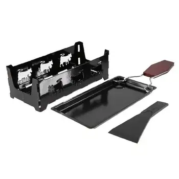 1PC Raclette Grill with Handle Portable Non-stick Cheese Raclette Baking Tray Stove Baking Pan Set Home Kitchen Grilling
1PC Raclette Grill with Handle Portable Non-stick Cheese Raclette Baking Tray Stove Baking Pan Set Home Kitchen Grilling