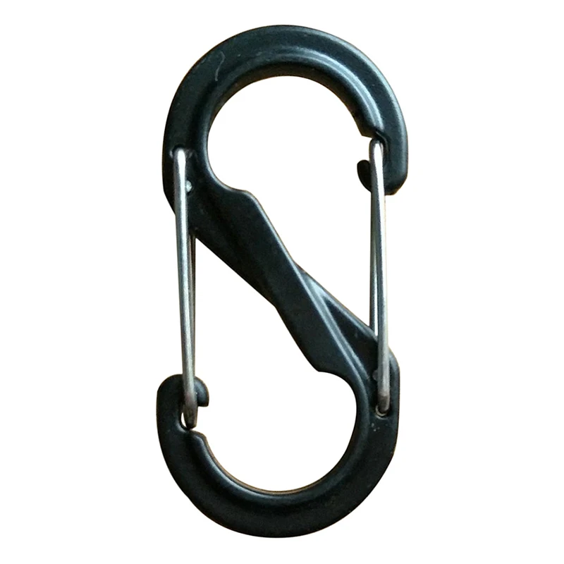 S Shape 8 Shape Carabiner Stainless Steel Tactical Multi Function Multi Tool Locking Carabiners Climbing EDC Keychain Key Ring
S Shape 8 Shape Carabiner Stainless Steel Tactical Multi Function Multi Tool Locking Carabiners Climbing EDC Keychain Key Ring