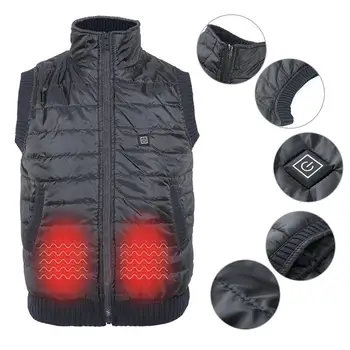 Heating Electric Vest USB Charging Heated Vest Smart Heating Warm Vest With 5 Level Temperature Control
Heating Electric Vest USB Charging Heated Vest Smart Heating Warm Vest With 5 Level Temperature Control