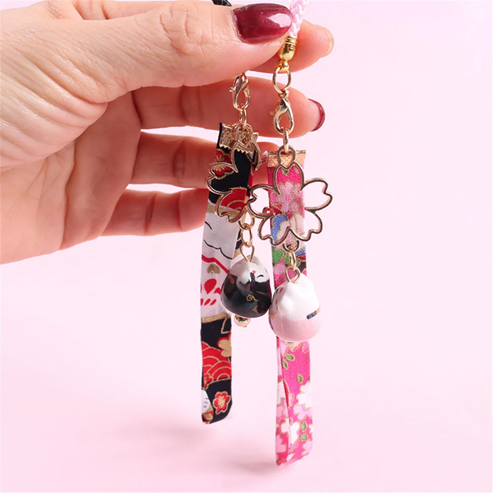 1pc Kawaii Cherry Blossom Pendant Key Chain School Bag Pen Case Hand Account Charm Cute Decoration Supplies Japanese Stationery 1pc Kawaii Cherry Blossom Pendant Key Chain School Bag Pen Case Hand Account Charm Cute Decoration Supplies Japanese Stationery