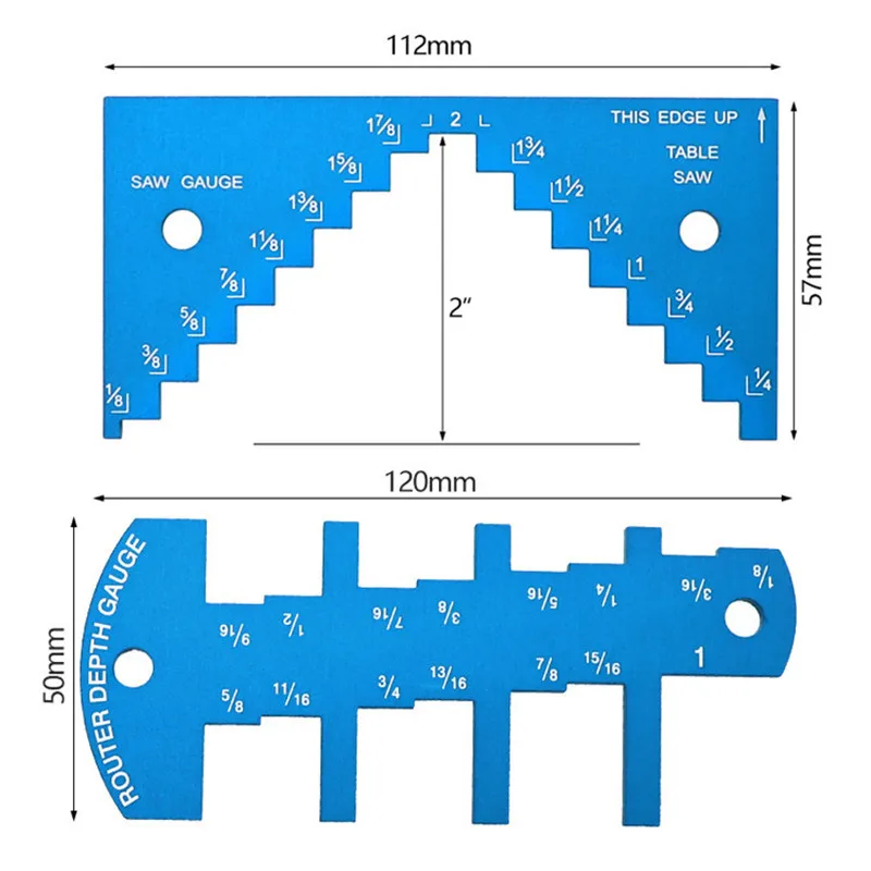 Table Saw Measuring Ruler Depth Measurement Height Limit Gauge Aluminum Alloy Small Saw Blade Woodworking Tools
Table Saw Measuring Ruler Depth Measurement Height Limit Gauge Aluminum Alloy Small Saw Blade Woodworking Tools