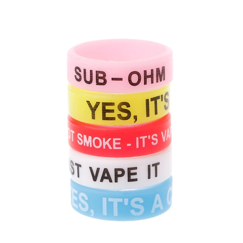 5Pcs Silicone Rings Anti-Slip Bands For Vape Tank Mods E-Cigarette Atomizers 77UA
5Pcs Silicone Rings Anti-Slip Bands For Vape Tank Mods E-Cigarette Atomizers 77UA