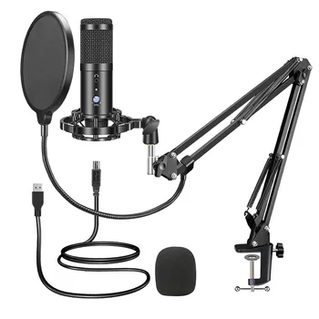 XH-11 Professional Capacitive Desktop Microphone Bracket Set High Quality Capacitive Radio USB Interface Microphone Plug Play
XH-11 Professional Capacitive Desktop Microphone Bracket Set High Quality Capacitive Radio USB Interface Microphone Plug Play