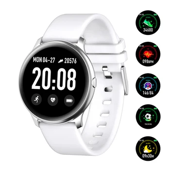 Smart Watch Heart Rate Blood Pressure Watch Bluetooth Men Women Smartwatch Sport Watch For Android IOS Fitness Watch
Smart Watch Heart Rate Blood Pressure Watch Bluetooth Men Women Smartwatch Sport Watch For Android IOS Fitness Watch