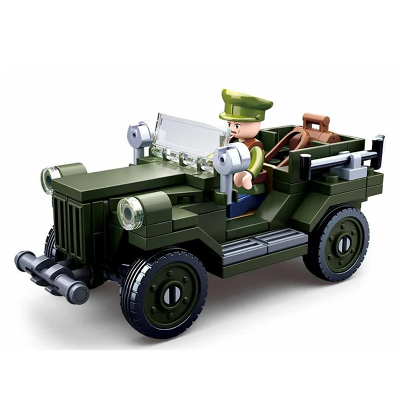 New 1//72 Scale WWII Soviet Union Gaz Jeep Static Display Assembled Plastic Model