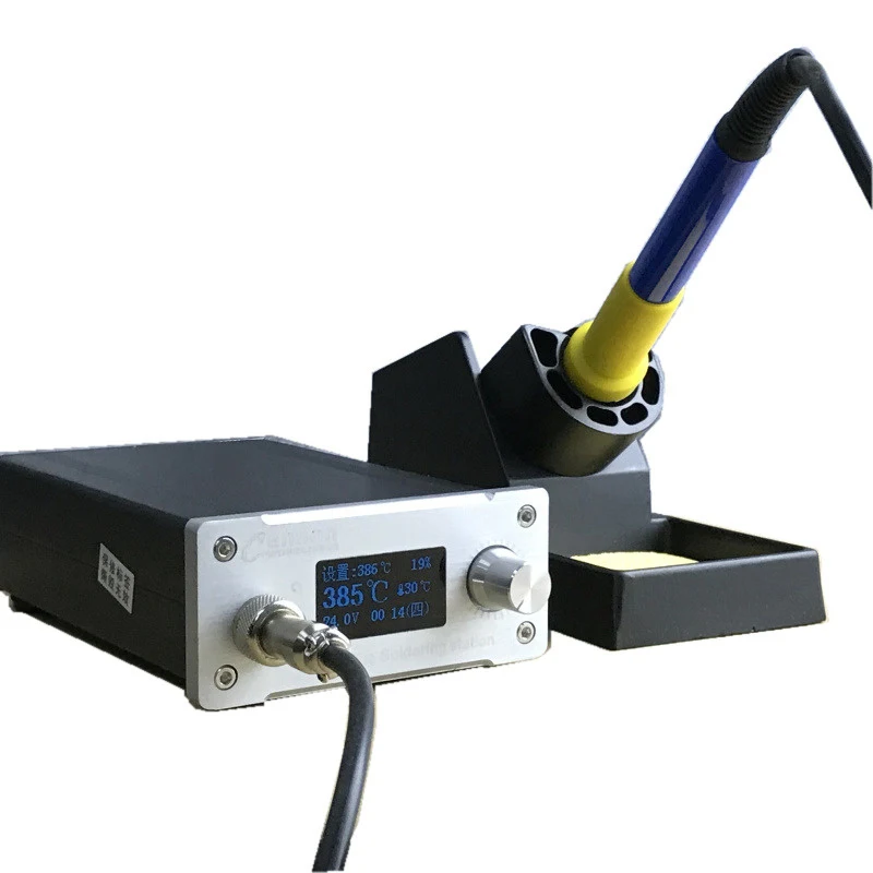 Digital display multifunctional adjustable constant temperature intelligent soldering station T12 Chinese and English
Digital display multifunctional adjustable constant temperature intelligent soldering station T12 Chinese and English
