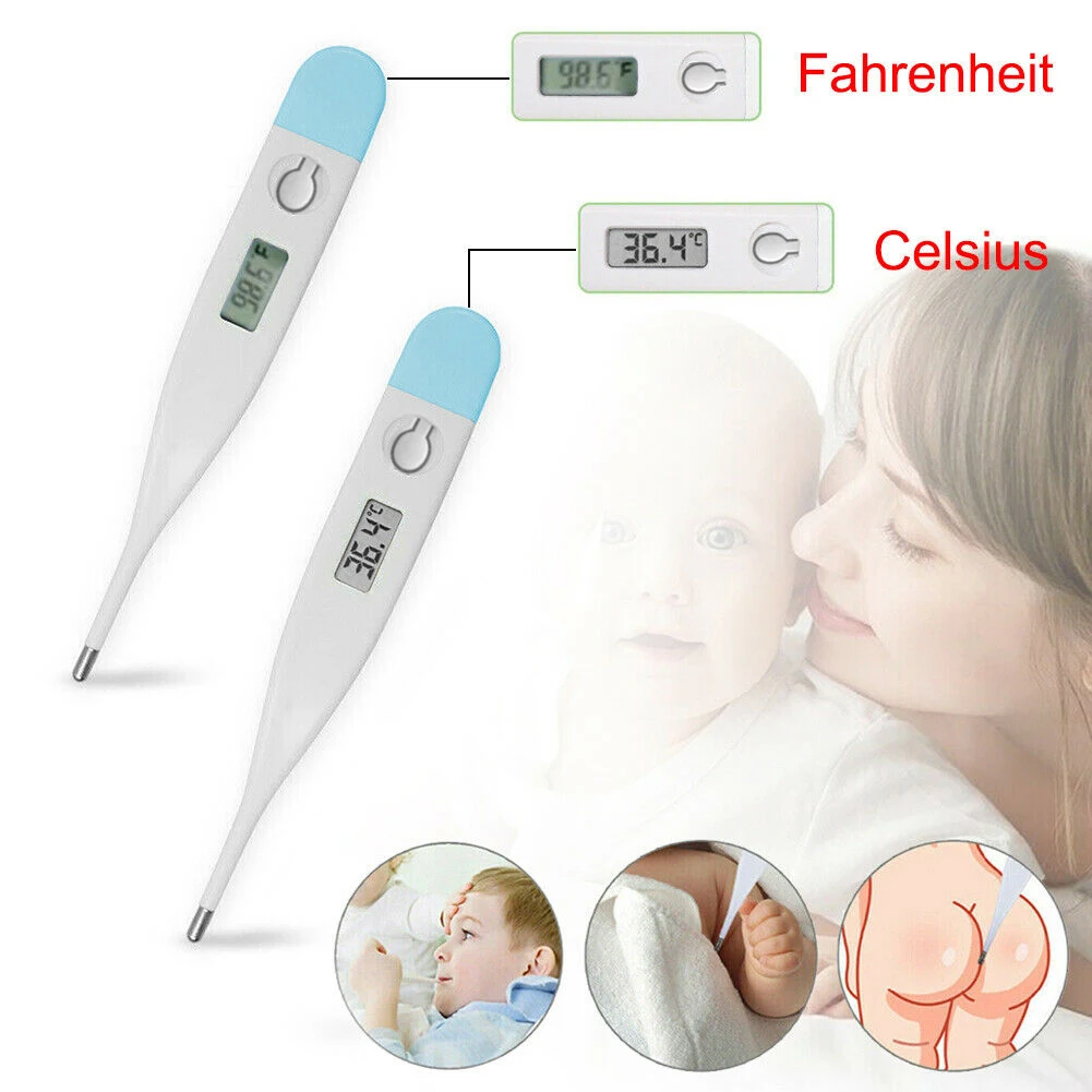 Child Adult Body Digital LCD Thermometer Oral Electronic Temperature Home Digital Baby Fevers Temperature Meter Measurement
Child Adult Body Digital LCD Thermometer Oral Electronic Temperature Home Digital Baby Fevers Temperature Meter Measurement