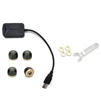 USB Android TPMS Tire Pressure Monitoring System Display Alarm System External Sensors Android Navigation Car Radio 4 Sensors
USB Android TPMS Tire Pressure Monitoring System Display Alarm System External Sensors Android Navigation Car Radio 4 Sensors