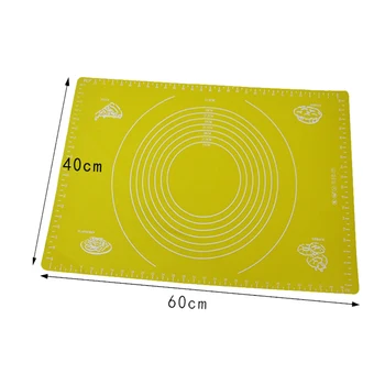 40 * 60cm scale silicone kneading pad non-slip non-stick baking pad surface chopping board pad
40 * 60cm scale silicone kneading pad non-slip non-stick baking pad surface chopping board pad