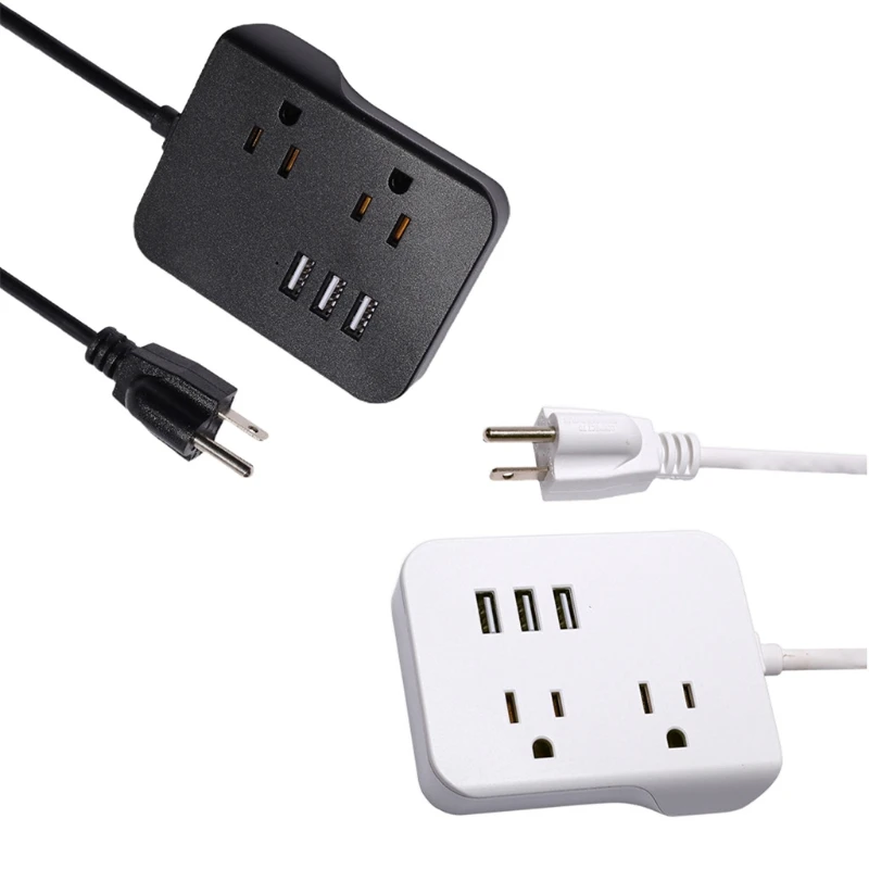 Household Multifunctional US Plug Power Strip WIth USB Charging Office Socket Dormitory Essentials
Household Multifunctional US Plug Power Strip WIth USB Charging Office Socket Dormitory Essentials
