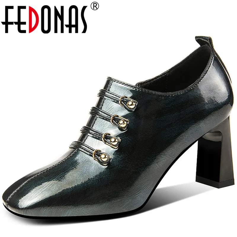 FEDONAS Women Synthetic Party Shoes Prom Shoes Spring Summer Side Zipper Metal Decoration Square Toe New Arrival Shoes Woman
FEDONAS Women Synthetic Party Shoes Prom Shoes Spring Summer Side Zipper Metal Decoration Square Toe New Arrival Shoes Woman