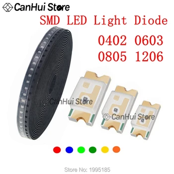 100pcs 0402 0603 0805 1206 SMD LED Red Yellow Green White Blue Orange light emitting diode Water Clear SMT LED Light Diode Set
100pcs 0402 0603 0805 1206 SMD LED Red Yellow Green White Blue Orange light emitting diode Water Clear SMT LED Light Diode Set