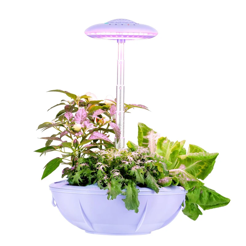 Smart Planter Plant Pot with LED growth Light Planting Flower Pots Plant Growth Machine Vegetable Planter Nursery Pot Fill Light
Smart Planter Plant Pot with LED growth Light Planting Flower Pots Plant Growth Machine Vegetable Planter Nursery Pot Fill Light