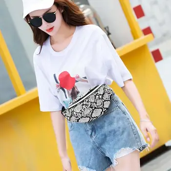 Creative Snake Print Shoulder Messenger Handbags Women Waist Fanny Belt Packs PU Leather Crossbody Chest Bags Phone Money Pouch
Creative Snake Print Shoulder Messenger Handbags Women Waist Fanny Belt Packs PU Leather Crossbody Chest Bags Phone Money Pouch