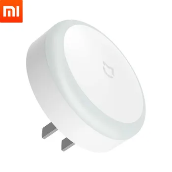 Original Xiaomi Mijia socket night light sensor touch control LED light bed night light wall lamp for bedroom living room 
Original Xiaomi Mijia socket night light sensor touch control LED light bed night light wall lamp for bedroom living room