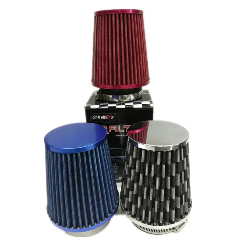 Universal Car Air Filter 76mm 3 Inch High Flow Car Cold Air Intake Filter Aluminum Non-woven Fabric Rustproof Air Intake Hose
Universal Car Air Filter 76mm 3 Inch High Flow Car Cold Air Intake Filter Aluminum Non-woven Fabric Rustproof Air Intake Hose