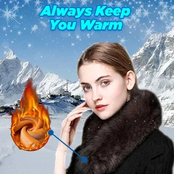 Magnetic Plush Scarf Warm Winter Collar Women Neck Warmer Magnetic Button Scarf Wraps TC21
Magnetic Plush Scarf Warm Winter Collar Women Neck Warmer Magnetic Button Scarf Wraps TC21