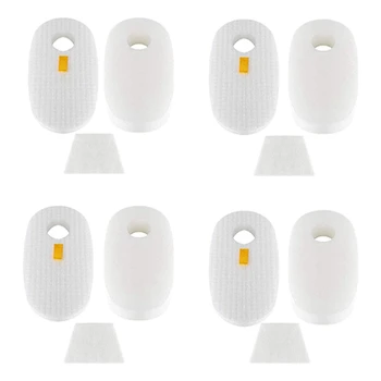 4 Packs Amyehouse Foam & Filter Kit for Shark Rocket Deluxe Pro HV319Q, HV320, UV422CCO True Pet Vacuums
4 Packs Amyehouse Foam & Filter Kit for Shark Rocket Deluxe Pro HV319Q, HV320, UV422CCO True Pet Vacuums