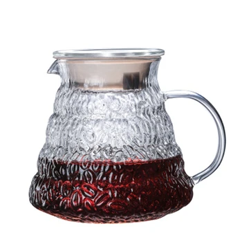 High-Temperature Resistant Glass 500ML Coffee Pot Coffee Dripper Coffee Percolators With Reusable Wooden Filter Cup
High-Temperature Resistant Glass 500ML Coffee Pot Coffee Dripper Coffee Percolators With Reusable Wooden Filter Cup