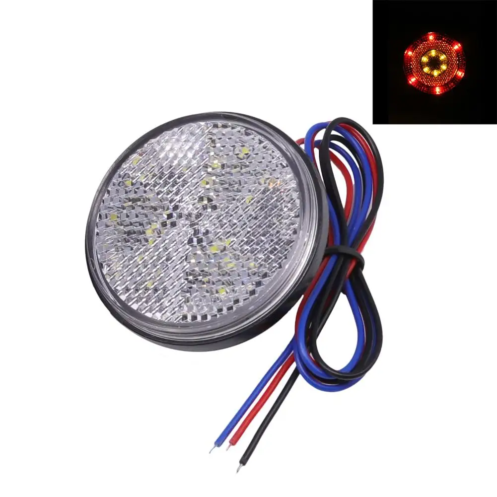 70% HOT SALES!!! 2Pcs Round Rectangle Car Motorcycle Reflector Light Brake Stop Tail Rear Lamp
70% HOT SALES!!! 2Pcs Round Rectangle Car Motorcycle Reflector Light Brake Stop Tail Rear Lamp