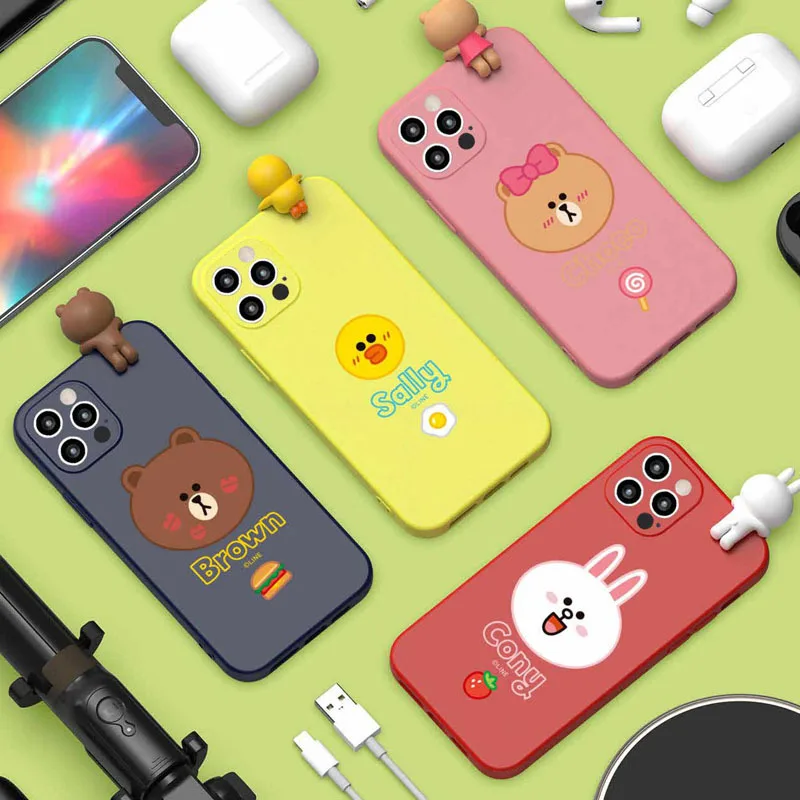 Line Friends Brown Bear Cartoon Doll Mobile Phone Case Protective Cover Anti Falling Mobile Phone Case for Iphone 13
Line Friends Brown Bear Cartoon Doll Mobile Phone Case Protective Cover Anti Falling Mobile Phone Case for Iphone 13