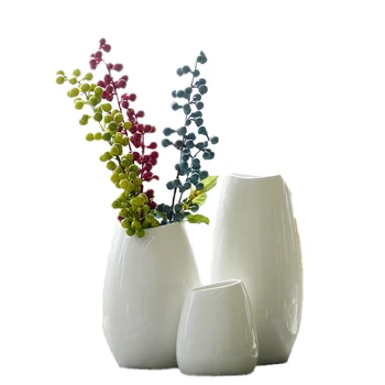 Floor Vase Medium and Small Classic White Ceramic Vase Arts and Crafts Decor Flower Vase Creative Gift Household Decoration S
Floor Vase Medium and Small Classic White Ceramic Vase Arts and Crafts Decor Flower Vase Creative Gift Household Decoration S