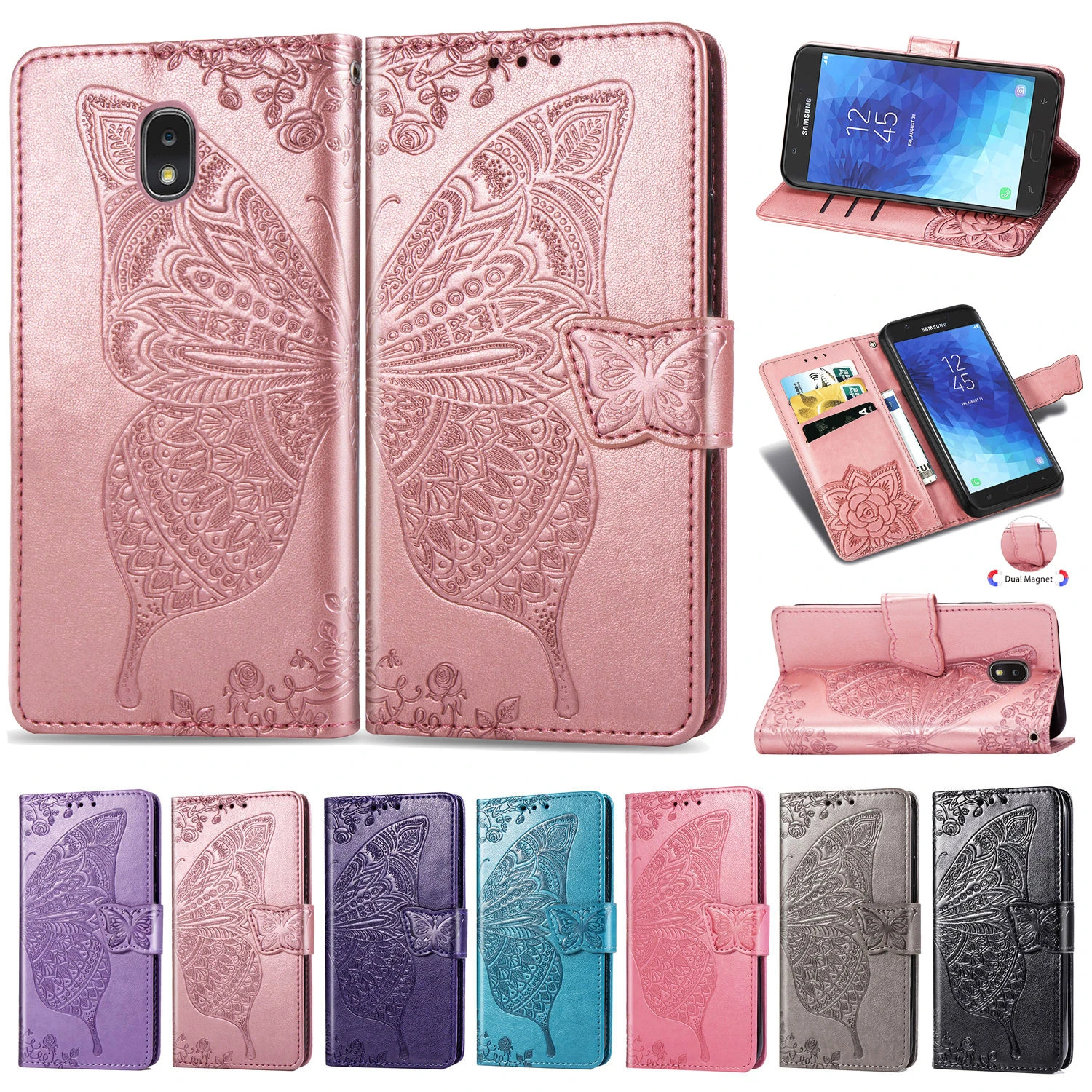 Butterfly Phone Bag Case For Samsung Galaxy J4 J6 Plus Coque Galaxy J2 Core Prime Flip Leather Capa For Galaxy J8 J7 2018 Cover
Butterfly Phone Bag Case For Samsung Galaxy J4 J6 Plus Coque Galaxy J2 Core Prime Flip Leather Capa For Galaxy J8 J7 2018 Cover