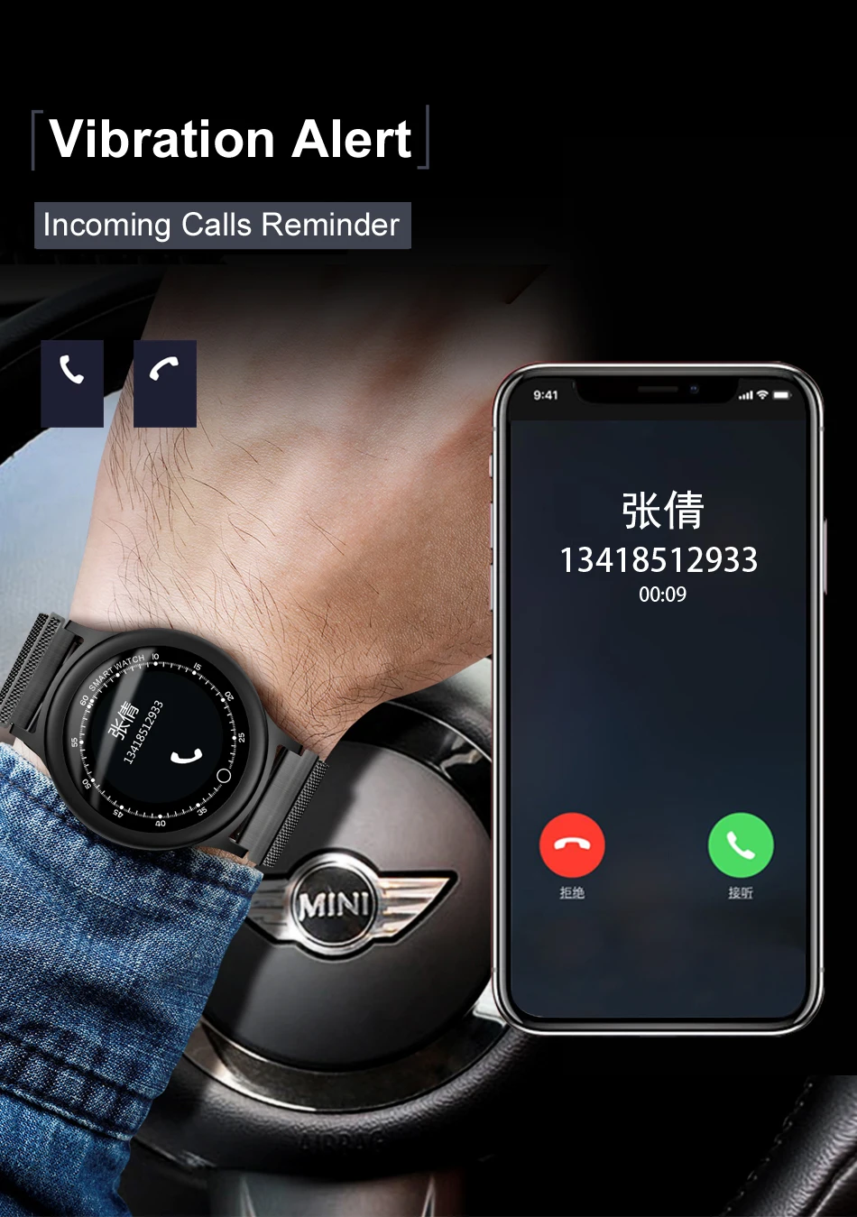 Q28 Smart Watch IP67 Waterproof Wearable Device Bluetooth Pedometer Heart Rate Monitor Men Fashion SmartWatch For AndroidIOS (10)