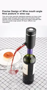 Portable Electric Wine Pourer Decanter Fast Smart Wine Decanter Instant Tools USB Rechargeable Pourer Drinking Kitchen Tools
Portable Electric Wine Pourer Decanter Fast Smart Wine Decanter Instant Tools USB Rechargeable Pourer Drinking Kitchen Tools