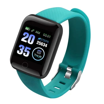 116 PLUS Color Screen Smart Watch Heart Rate Blood Pressure Waterproof Fitness Tracking Watch SP99
116 PLUS Color Screen Smart Watch Heart Rate Blood Pressure Waterproof Fitness Tracking Watch SP99