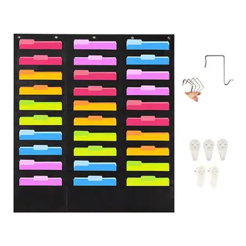 30 Pocket Storage Pocket Chart Hanging Wall File Organize Your Assignments Files
30 Pocket Storage Pocket Chart Hanging Wall File Organize Your Assignments Files