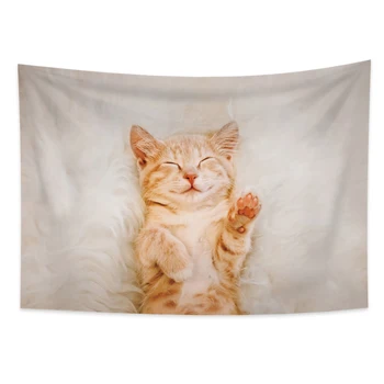 Laeacco Minimalism Tapestry Wall Hanging Blanket Cute Cat Childroom Dorm Home Decoration Wall Carpet Cloth Beach Towel Polyester 
Laeacco Minimalism Tapestry Wall Hanging Blanket Cute Cat Childroom Dorm Home Decoration Wall Carpet Cloth Beach Towel Polyester