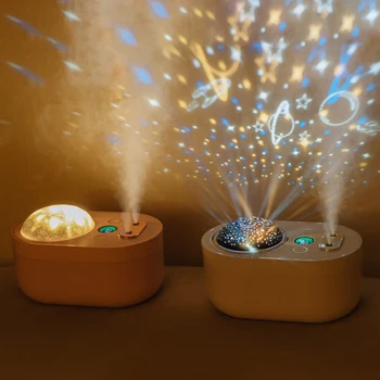 3 in 1 USB Air Humidifier Double Spray Cool Mist Moisturizer Purifier with Projection LED Night Lights Creative new products
3 in 1 USB Air Humidifier Double Spray Cool Mist Moisturizer Purifier with Projection LED Night Lights Creative new products