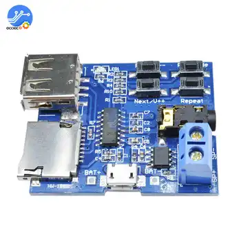 MP3 Decoder Audio USB TF Card 3.7-5.5V MP3 WMA Decoder Board Converter MP3 DAC Analizador Decoding
MP3 Decoder Audio USB TF Card 3.7-5.5V MP3 WMA Decoder Board Converter MP3 DAC Analizador Decoding