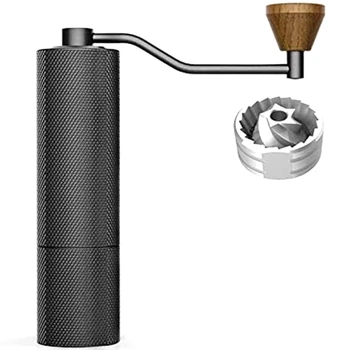 Slim Portable Grinder Minimalism with Adjustable Setting Conical Burr Mill Burr Coffee Grinder for Hand-Drip Espresso
Slim Portable Grinder Minimalism with Adjustable Setting Conical Burr Mill Burr Coffee Grinder for Hand-Drip Espresso
