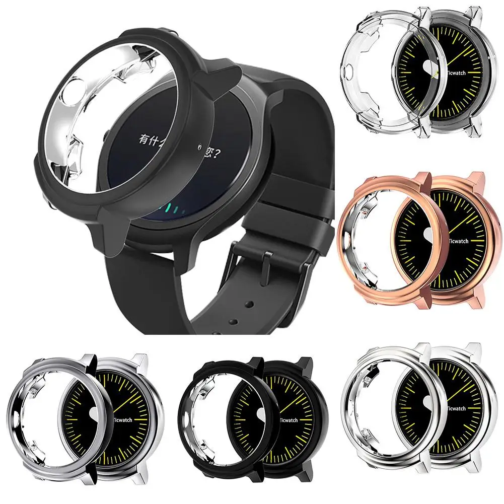 Watch Cases Soft Shockproof Smart Watch Protective Case Bumper Frame Cover for Ticwatch E Watch Protective Case Shockproof Cover
Watch Cases Soft Shockproof Smart Watch Protective Case Bumper Frame Cover for Ticwatch E Watch Protective Case Shockproof Cover