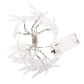 Festival Decoration Lighting Strings 10 LED Dragonfly Lamp Garland String Warm White Christmas Bedroom Household Lighting 
Festival Decoration Lighting Strings 10 LED Dragonfly Lamp Garland String Warm White Christmas Bedroom Household Lighting