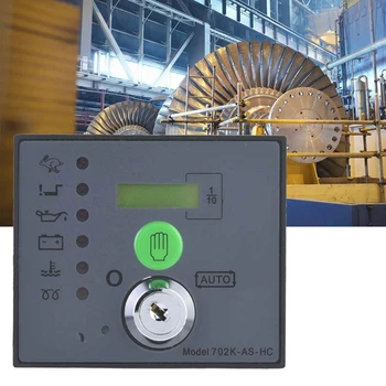 Generator Controller, Sturdy Durable DSE702AS Real-Time Control Electronic Auto Start Generator Controller Module Control Panel
Generator Controller, Sturdy Durable DSE702AS Real-Time Control Electronic Auto Start Generator Controller Module Control Panel