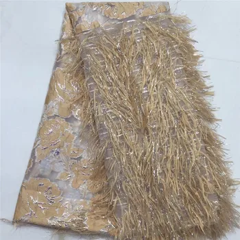 Latest Jacquard Design African Organza Lace Fabric With Fringings For Evening Dress POZ3 (5Yards/Lot)
Latest Jacquard Design African Organza Lace Fabric With Fringings For Evening Dress POZ3 (5Yards/Lot)