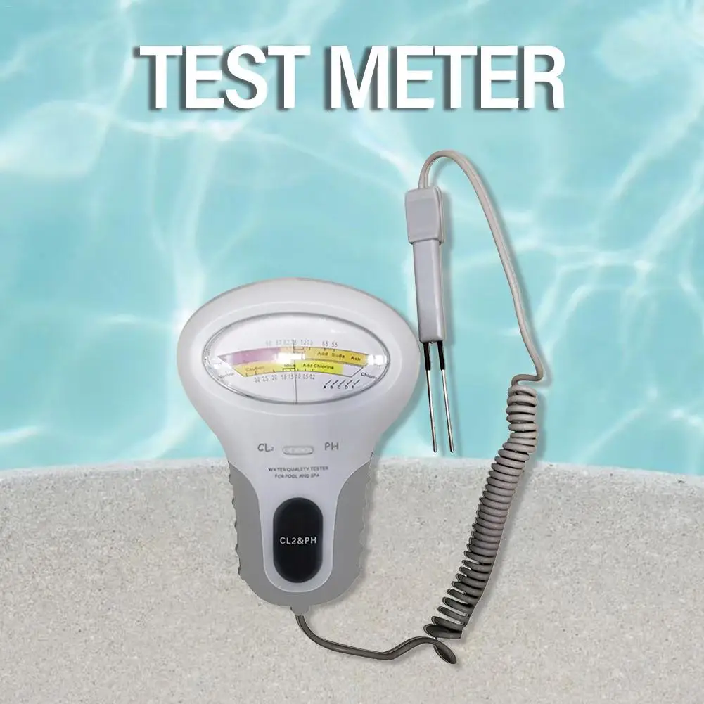 Portable Digital Monitor Ph Water Tester Quality Analysis Chlorine Swimming Pool Test Kit Automatic Calibration
Portable Digital Monitor Ph Water Tester Quality Analysis Chlorine Swimming Pool Test Kit Automatic Calibration
