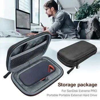 EVA Hard Drive Case Protective Cover Case Wire Charger Protector Storage Box For SanDisk Extreme PRO Portable SSD External Bag
EVA Hard Drive Case Protective Cover Case Wire Charger Protector Storage Box For SanDisk Extreme PRO Portable SSD External Bag