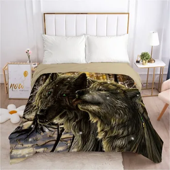 3D Custom Design Animal Wolf Camel Bedding Bag Set Quilt Cover Duvet Covers Comforter Case Bed Linen King Full Single Size
3D Custom Design Animal Wolf Camel Bedding Bag Set Quilt Cover Duvet Covers Comforter Case Bed Linen King Full Single Size