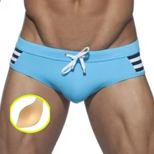 Men Sexy Swimwear Surf Triangle Bulge Pad Briefs Side Stripes Fashion Low Waist Bikini Waterproof Beach Swim Bottoms Male 2xl
Men Sexy Swimwear Surf Triangle Bulge Pad Briefs Side Stripes Fashion Low Waist Bikini Waterproof Beach Swim Bottoms Male 2xl