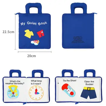 Baby Cloth Book Practice Hand Early Learning Educational Quiet Books Soft Cute Washable Unfolding Parent-Child Interaction Book
Baby Cloth Book Practice Hand Early Learning Educational Quiet Books Soft Cute Washable Unfolding Parent-Child Interaction Book