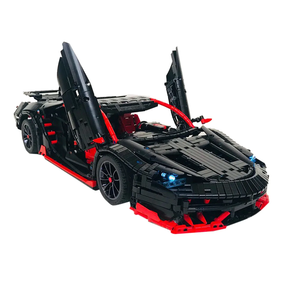3450Pcs Moc Dynamic version 1:8 Sports Car DIY Assembly Building Blocks Model Vehicle Construction Bricks Best Gift - Black Red
3450Pcs Moc Dynamic version 1:8 Sports Car DIY Assembly Building Blocks Model Vehicle Construction Bricks Best Gift - Black Red
