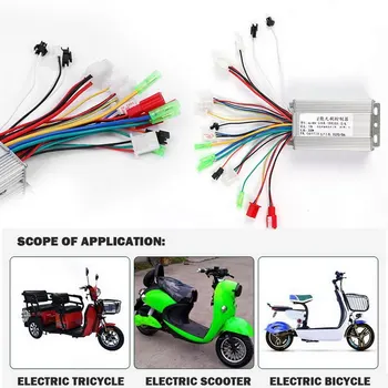 DC 36V/48V 350W Brushless DC Motor Regulator Speed Controller 10.5x7x3.5cm For Electric Bicycle E-bike Scooter NEW
DC 36V/48V 350W Brushless DC Motor Regulator Speed Controller 10.5x7x3.5cm For Electric Bicycle E-bike Scooter NEW