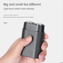 Electric Rechargeable Double-Headed Shaver Portable Men's Shaving Shaver Pre-Shaving Double-Headed Mini Razor
Electric Rechargeable Double-Headed Shaver Portable Men's Shaving Shaver Pre-Shaving Double-Headed Mini Razor
